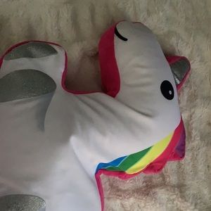 JUSTICE Unicorn Microbead Jumbo PlushPillow
